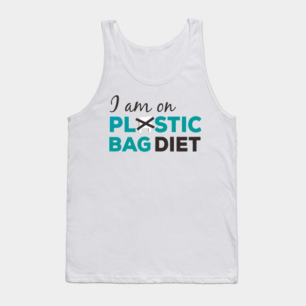 Anti Plastic Bag Environmental Campaign T-Shirt Tank Top by glash